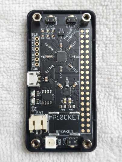Circuit assembled back